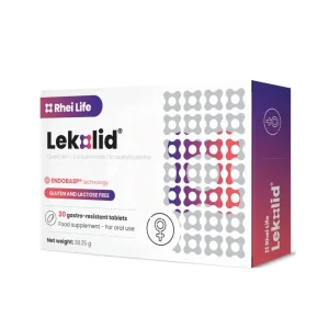 Lekolid, 30 tabletes, endometrioze, sāpīgas mēnešreizes, pretiekaisuma antioksidanti