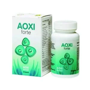 AOXI Biolab, Forte, 60 Capsules, Antioxidant, Slows down the Natural Aging Process