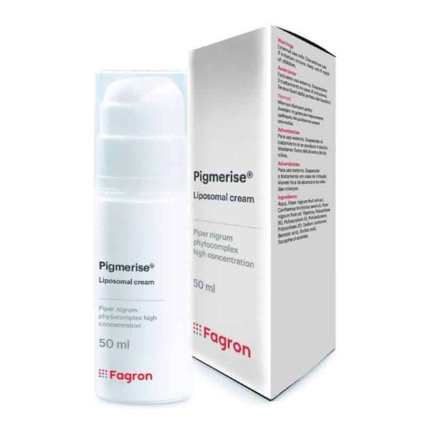 Fagron, Pigmerise MD, kremas, 50 ml, depigmentacija, vitiligo, kremas su liposomomis