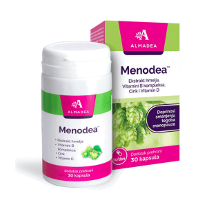 Almadea, Menodea, 30 kapszula, komlókivonat, a menopauza tüneteinek csökkentése