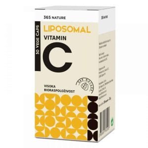 365 daba, liposomāls C vitamīns, 250 mg, 30 kapsulas, augsta biopieejamība