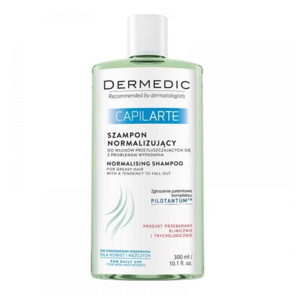 Dermedic, Shampoo, 300 ml, für fettiges Haar, das zu Haarausfall neigt