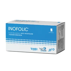 Inofolic, 20 sachets, pour un besoin accru de myoinositol et d'acide folique