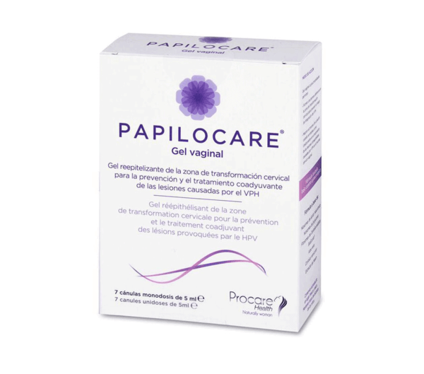 Papilocare®, genitalijų gelis, 7 arba 21 vienkartinis aplikatorius, pažeidimų prevencija ir lytinių organų mikrobiotos subalansavimas