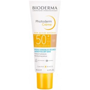 Eucerin, Sun, Sensitive Protect, Sonnenschutzcreme für das Gesicht SPF 50+, 50 ml
