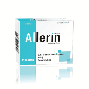 Pharmacy Laboratories, Allerin, 15 Tableta, Kod Alergija Gornjeg Dišnog Sustava