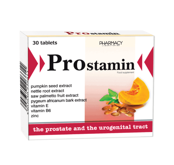 Pharmacy Laboratories, Prostamin, 30 Tabletten, für eine normale Prostatafunktion