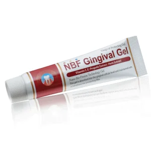 NBF Gingival Gel, 30g, Wounds, Treatments, Inflammation, Canker sores, Herpes, Gingivitis, Periodontitis, Bad Breath, Caries