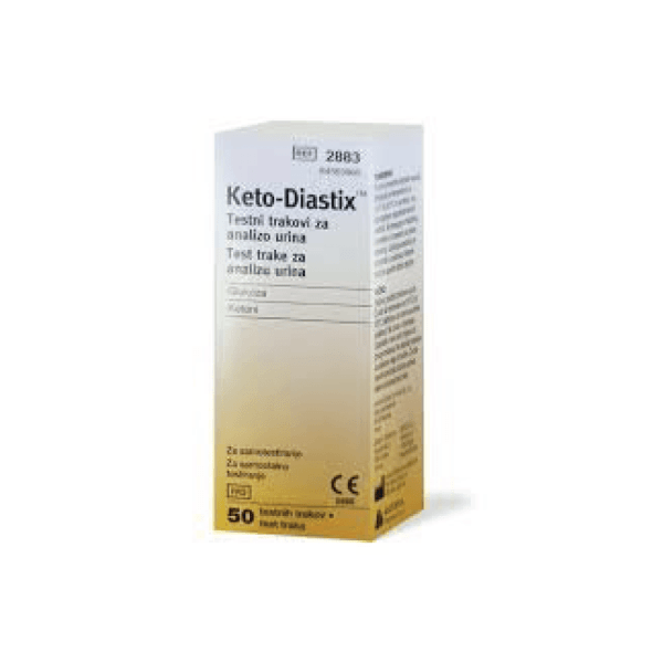 Keto-Diastix, 50 urineteststriptest