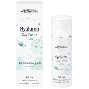 Medipharma, Hyaluron Day Rich Cream, 50 ml, für trockene und sehr trockene Haut