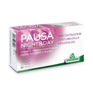 Specchiasol, Pausa Night & Day, 60 Kapsula, Smanjenje Napetosti i Noćnih Znojenja
