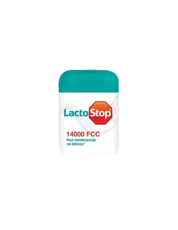 Lactostop, 14000 FCC, 40 tabletek, wysoka dawka