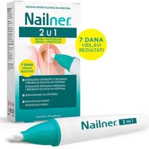 Naliner®, taisomasis rašiklis nuo grybelio, 2 viename, 1 ml, 4 programų