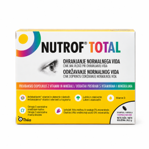 Nutrof Total, 30 Kapsula, Održavanje Normalnog Vida