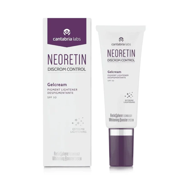 Neoretin® Discrom Control, Crema-Gel, SPF50, Per pelli soggette a iperpigmentazione, 40ml