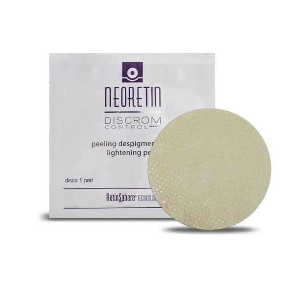Neoretin® Discrom Control, peeling schiarente, peeling depigmentante domiciliare, 6 cuscinetti x 1 ml