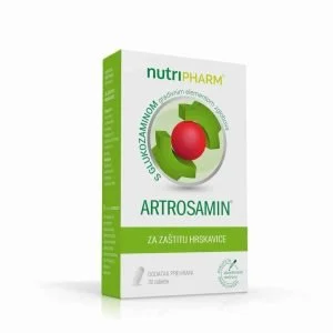 Nutripharm®, artrozamīns, 30 tabletes, skrimšļu un kaulu veselības saglabāšanai