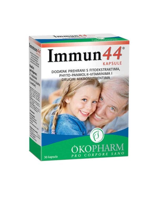 Immun 44, 30 capsules, normale immuunfunctie