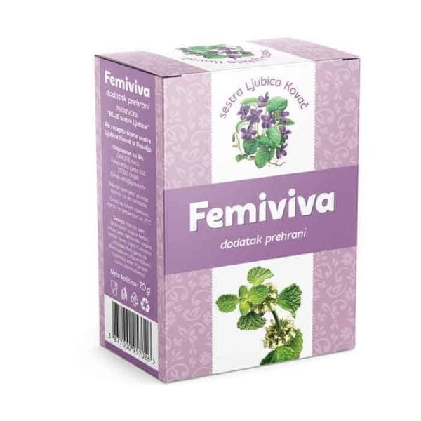 Viva, Femiviva tēja, 70g, Cista kods, Endometrioze, Fibroīdi