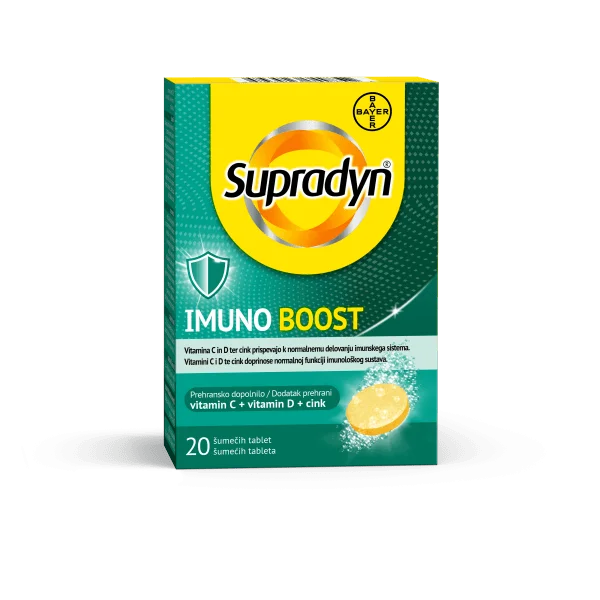 Supradyn®, Immuno Boost, 20 brusetabletter, til immunsystemet