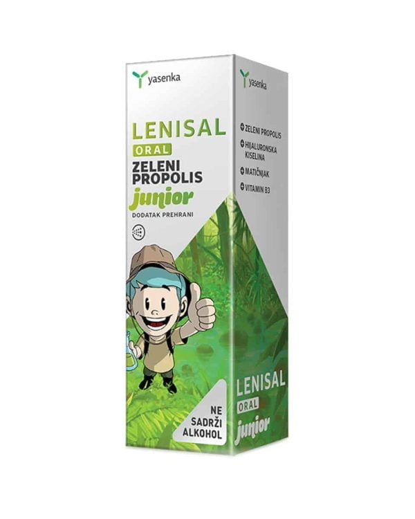 Yasenka, Lenisal Oral Junior Green Propolis Spray, 30ml
