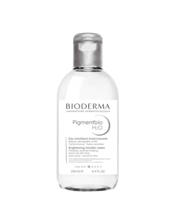 Bioderma, Pigmentbio H2O, 250 ml, entfernt sanft Make-up von Gesicht und Augen, entfernt dunkle Flecken