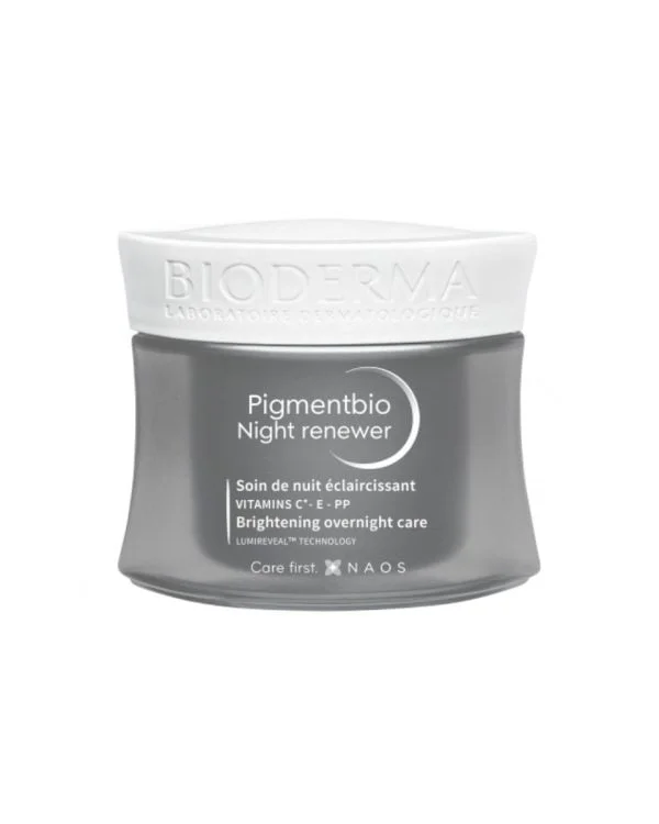Bioderma, Pigmentbio Night Renewer, 50ml, Crema Rigenerante Notte