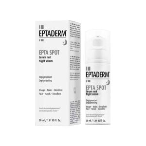 Eptaderm, Epta Spot naktinis serumas, 50 ml, odai, linkusiai į hiperpigmentaciją