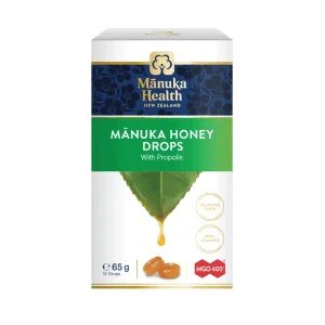 Manuka honning, MGO™ 400+ naturlige sugetabletter, propolis