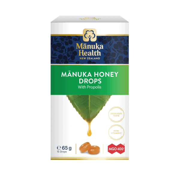 Manuka Honey, MGO™ 400+ Φυσικές Παστίλιες, Πρόπολη