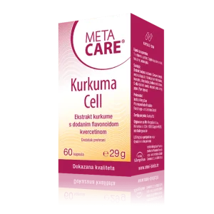 META-CARE® Curcuma Cell, 60 Cápsulas, Herbal Radical Hunter