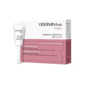 Vidermina, Deligyn Intimate Gel With Applicators, 6 Applicators, Dryness, Itching, Stinging and Hypersensitivity
