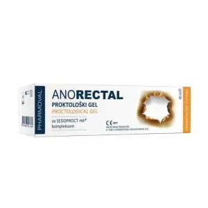 Pharmoval, Gel Anorectal, 40 ml, Hémorroïdes, Fissures anales et Proctite