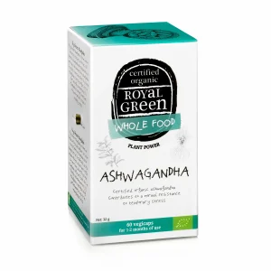 Royal Green, Ashwaganda, 60 Veggie kapsulas