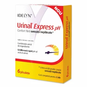 STADA, Urinal Express, 6 paketėliai, greitas šlapimo takų simptomų palengvinimas