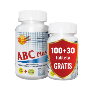 Natural Wealth, ABC Plus™, 100 tablečių + 30 tablečių nemokamai