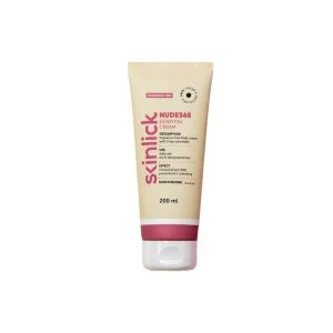 Skinlick, Nude365 Essential Cream, 200 ml, Crème riche sans parfum pour les soins de la peau sèche du corps