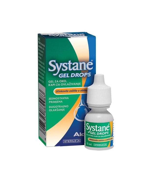 Systane® szemzselé, hidratáló cseppek, 10 ml, száraz szem tünetekre