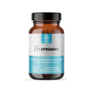 Bioandina, B Dynamic, 60 kapsulas, enerģijas metabolisms un noguruma samazināšana
