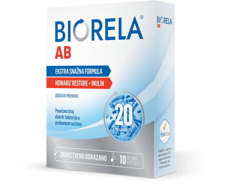 Biorela Biorela® AB, 10 Capsules, Good Bacteria, With Inulin | apotekos Pharmacy