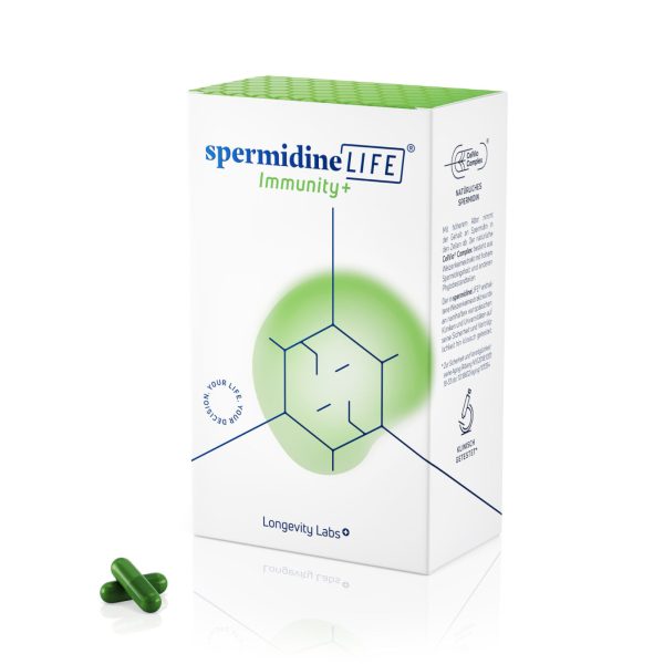 SpermidineLIFE®, Immunity+, 60 kapslit, immuunrakkude uuendamine