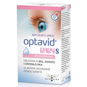 Apipharma, Optavid® Baby S, Purškiami akių lašai, 10ml