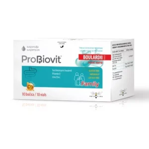 Apipharma, ProBiovit® Boulardii, Direkt Rapid, Suspenzija, 10 Bočica