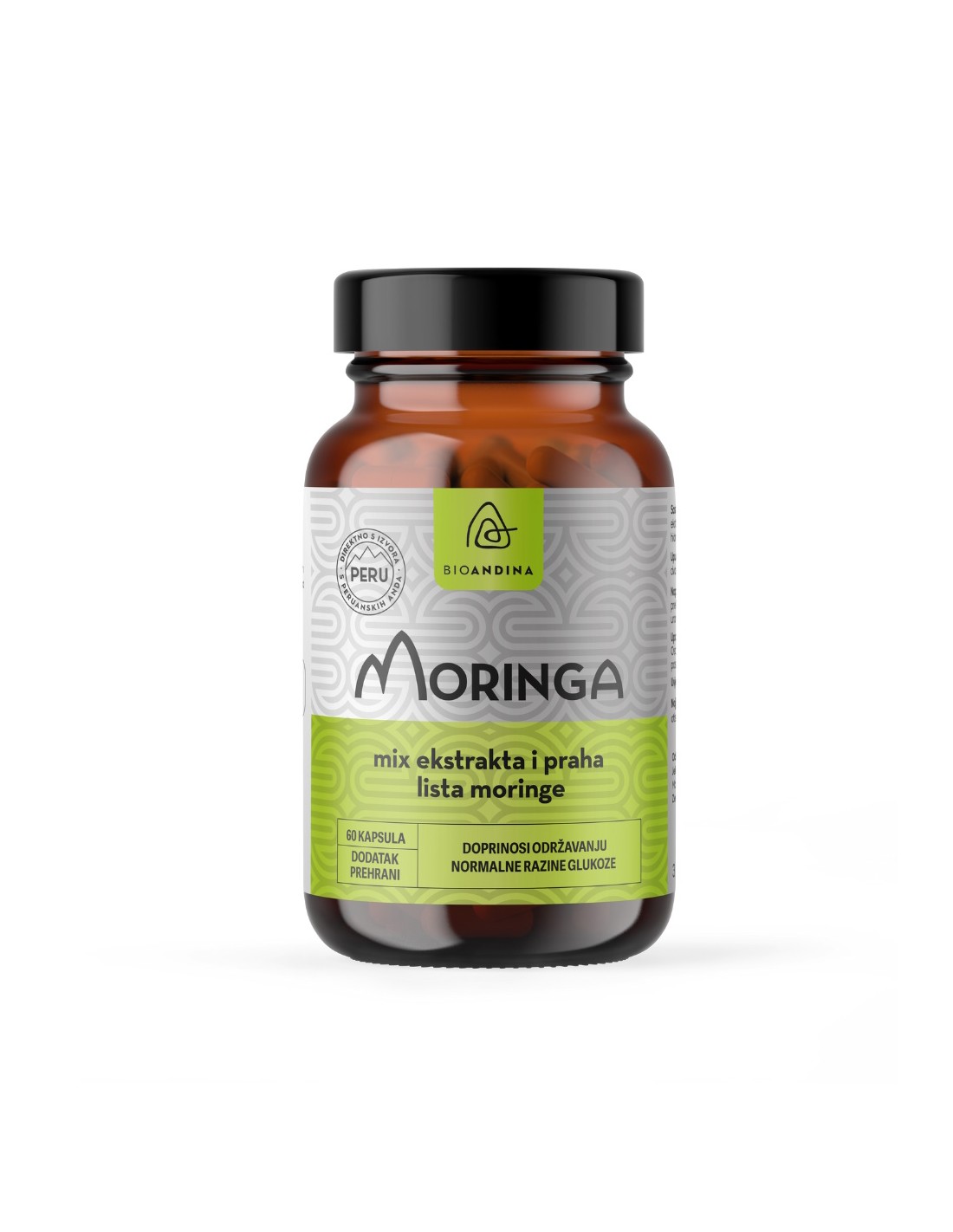 HHVB GLP-1 Moringa – Gouttes Professionnelles à Base De Moringa – Complément Alimentaire – 4 Flacons – Avertissement : Pas De Retour Possible