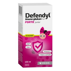 Defendyl, Imunoglukan P4H Forte, 100ml, Podrška Imunitetu - 3 Godine i Stariji
