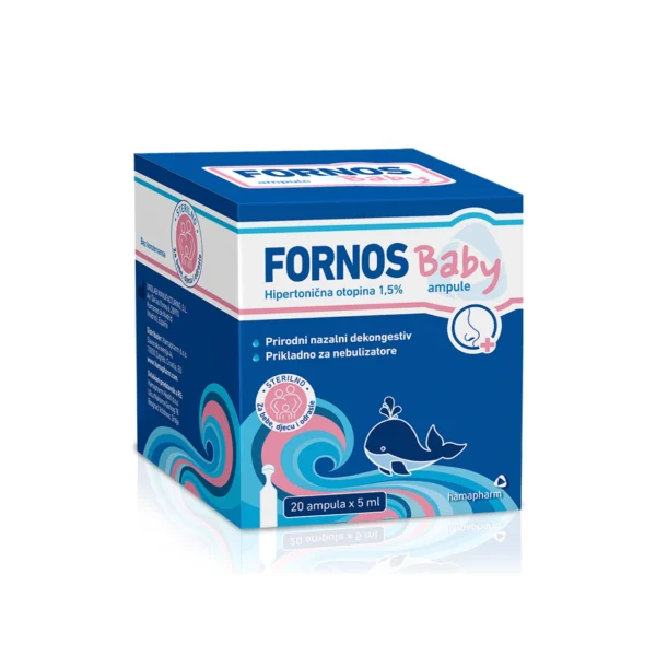 Hamapharm, ForNos, Baby, 20 Ampula, Prehlada, Sinusitis, Rinitis, Bronhitis, KOPB
