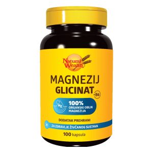Natural Wealth Magnezij Glicinat + B6 100 kapsula