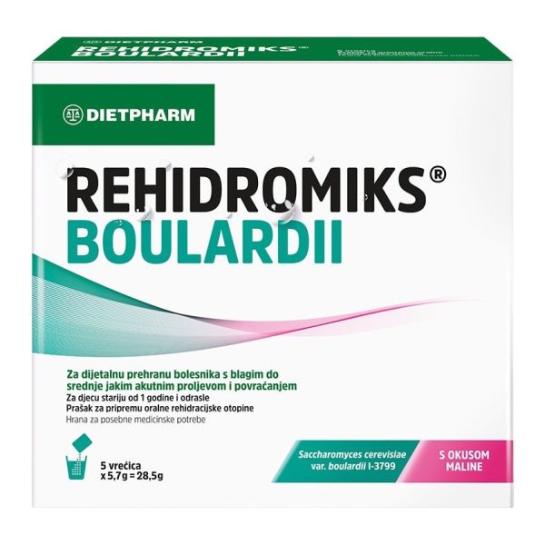 Dietpharm Rehidromiks Boulardii 5 vrećica