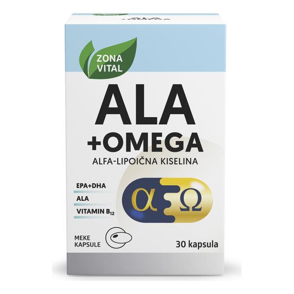 Zona Vital ALA+Omega 30 kapsula