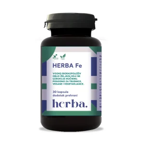 Herba Croatica Herba Fe Željezo 30 Kapsula